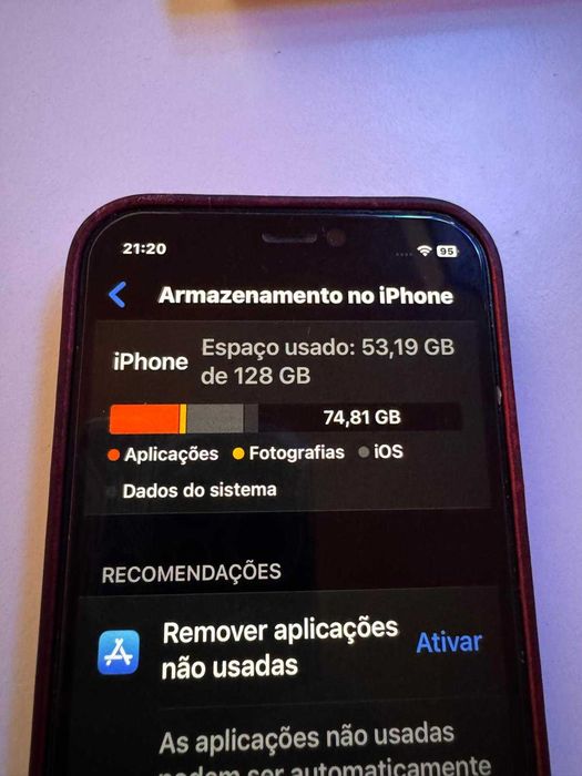 PARA DESPACHAR Iphone 12 mini 128gb + capas + powerbank