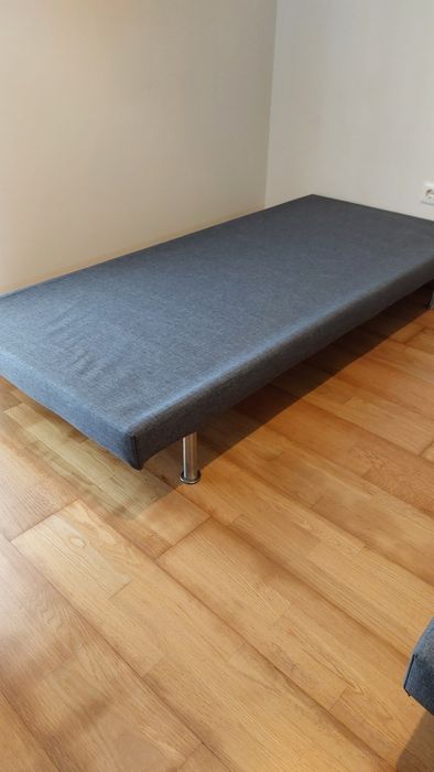 Conjunto cama e colchão