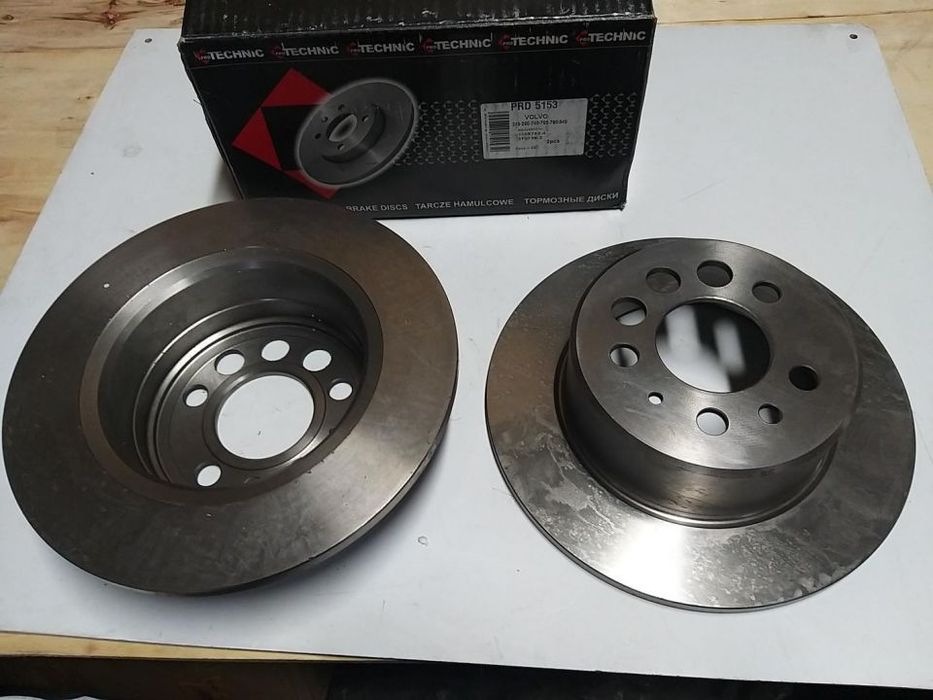 tarcza hamulcowa tył  281X10 P 4-OTW VOLVO 240/242/244/245/740/760/780/940/960 S90 V90 74-97 PRD5153