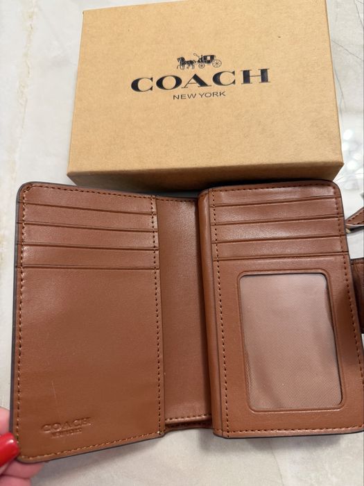 Гаманець Coach corner zip кошелек