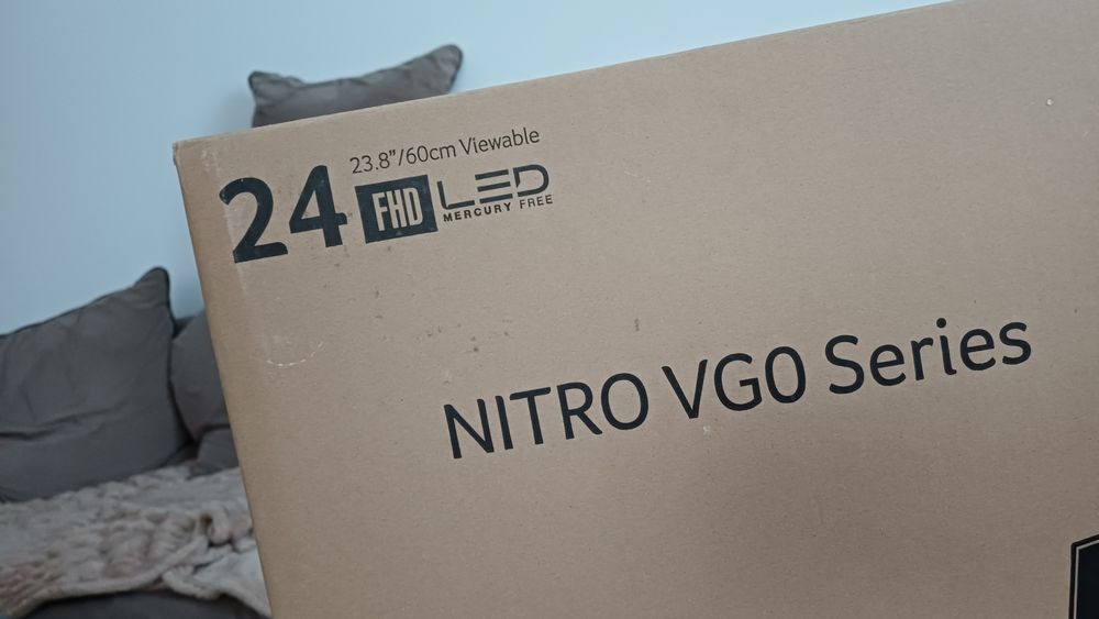 Monitor Acer Nitro VG240Y | 144hz | IPS | 1ms | STAN IDEALNY JAK NOWY