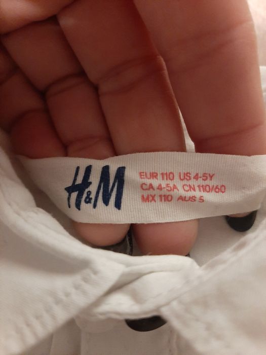 W komplecie na 110. Coccodrillo Smyk H&M