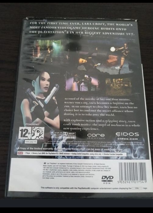 Lara Croft Tomb Rider The Angel of darkness