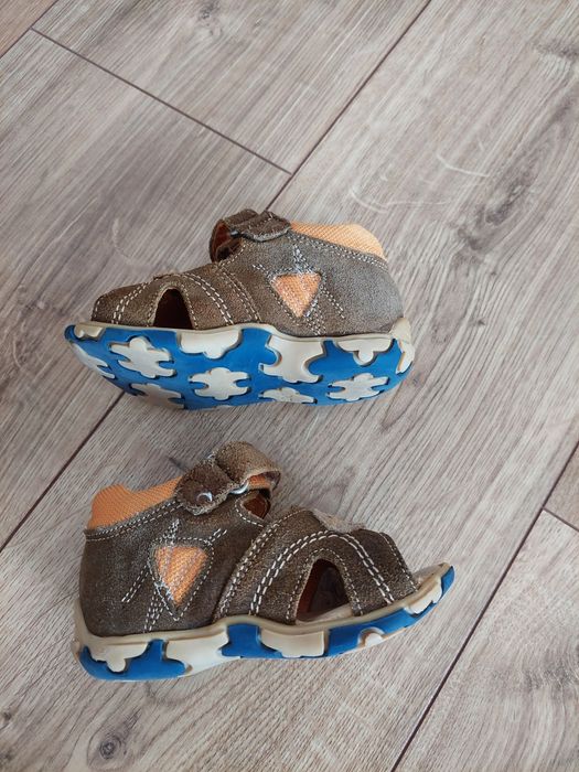 Sandałki chłopięce skórzane 20 Maciejka 13 cm