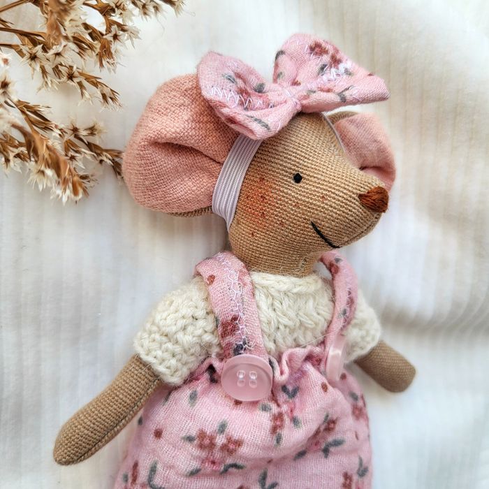 Myszki handmade w stylu Maileg