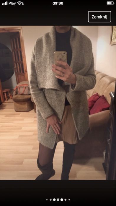 Płaszcz Mohito z wełny  r. XS
