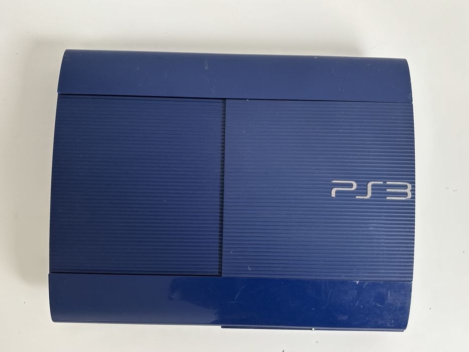 RZADKA Playstation 3 super slim 500GB Azurite Blue