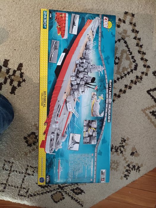 COBI 4811 Pancernik MUSASHI (1:300) – Unikat