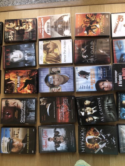 Dvd’s usados e novos