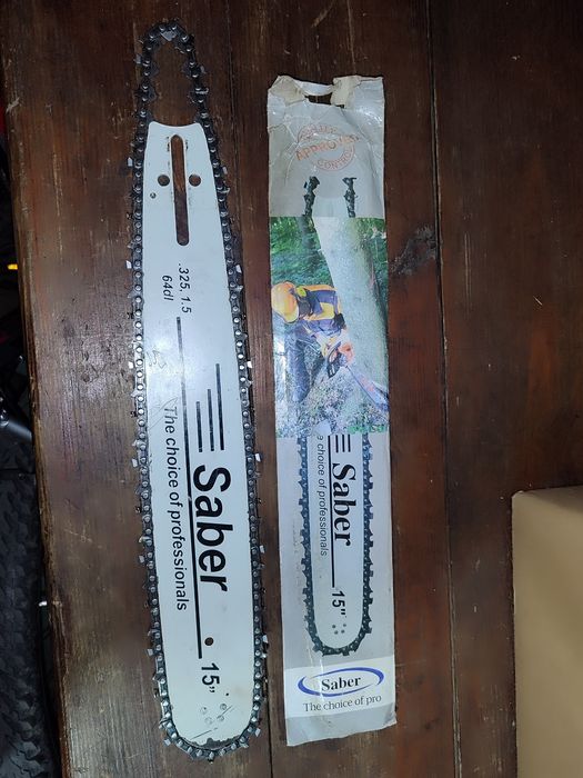 Цеп з шиною Saber стан б/у