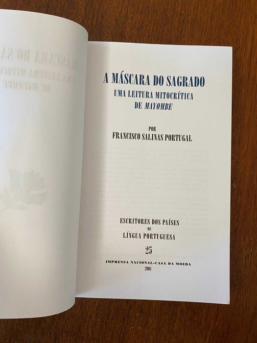A Máscara do Sagrado, Uma Leitura Mitocrítica de Mayombe - Francisco Salinas Portugal
