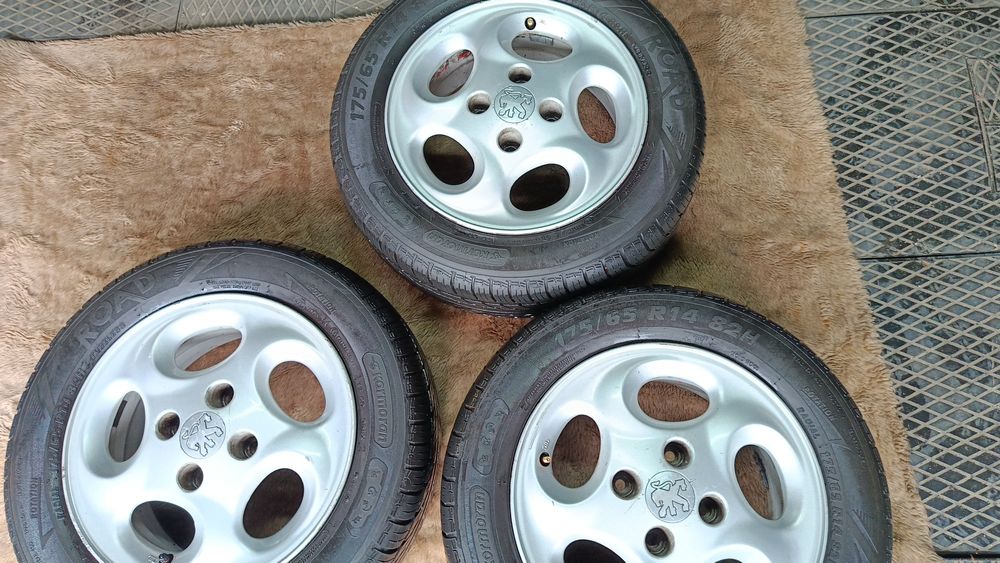 Opony z felgami alumy letni 175/65 R14