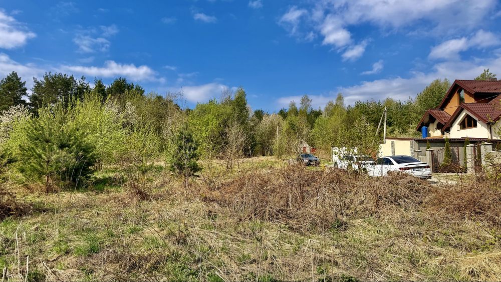 Продам шикарну ділянку Львів Гончарі Ліс Тихе місце