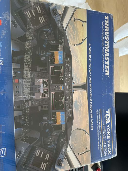 Thrustmaster Boeing yoke + przepustnica