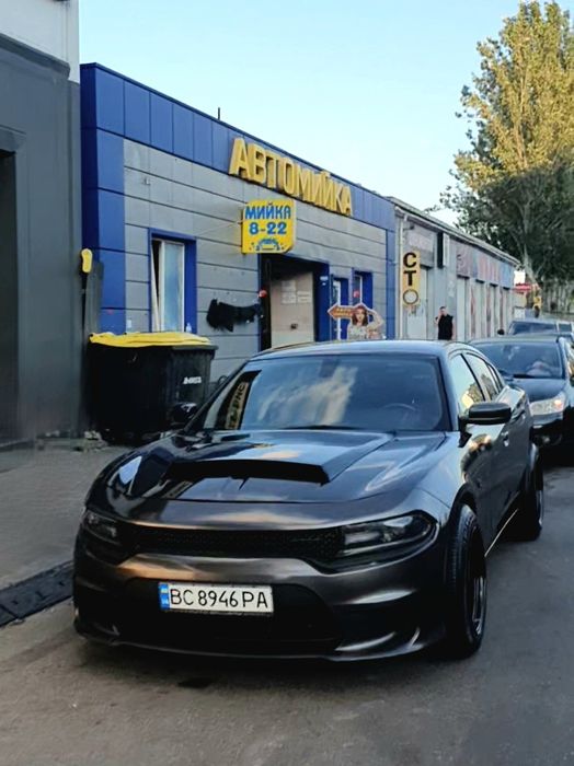 повітрозабірник воздухозаборник накладка на капот dodge charger