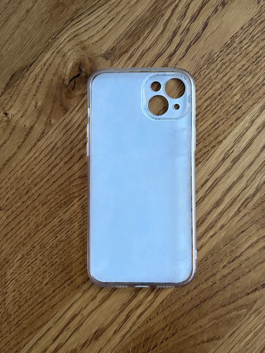 Защитный чехол для iPhone 15 Plus новогодний прозрачный бампер