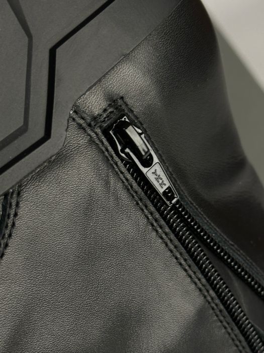 BALENCIAGA Bulldozer boots army fur leather ботинки боты черные кожа