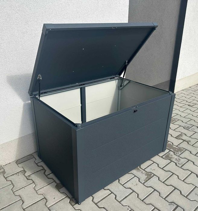 Skrzynia Ogrodowa Tarasowa Balkonowa Schowek Szopka Akcesoria Ogrodowe