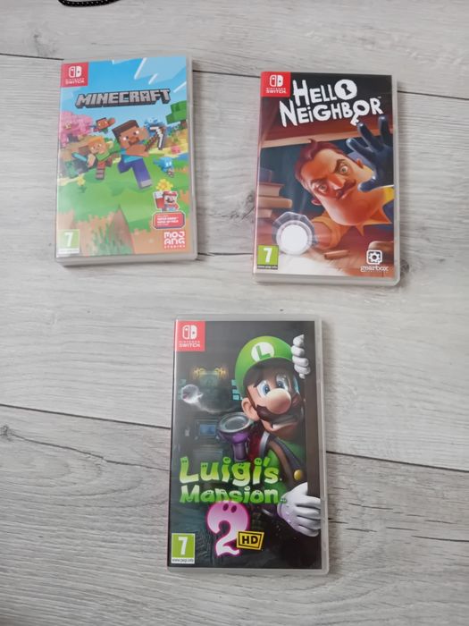 Sprzedam gry na nintendo