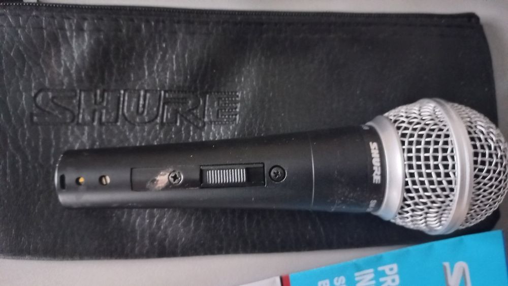 Провідний мікрофон SHURE SM58 Чорний