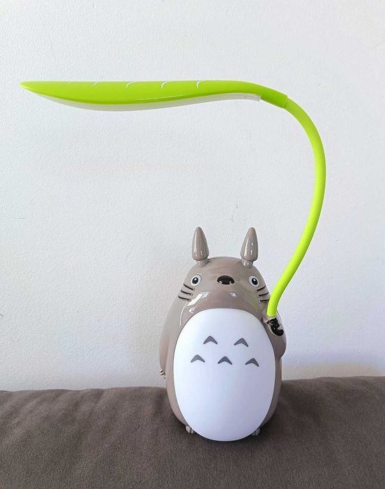 Lâmpada Totoro (Dois modos de iluminação.)