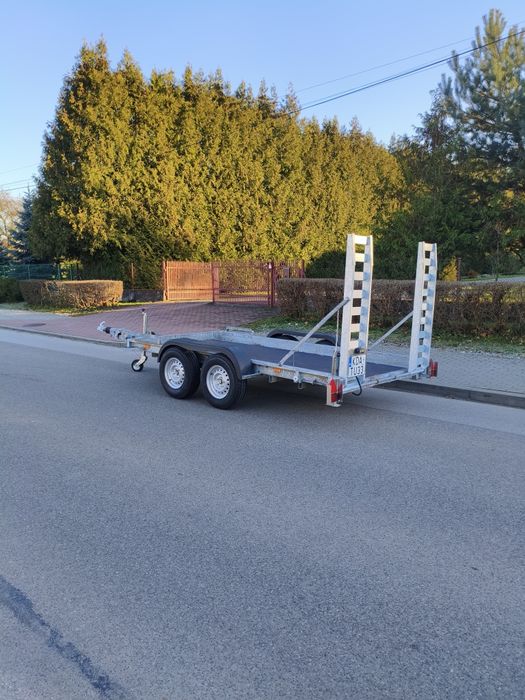 DMC 3500 kg mocna przyczepa pod minikoparkę wozidlo walec i inne maszy