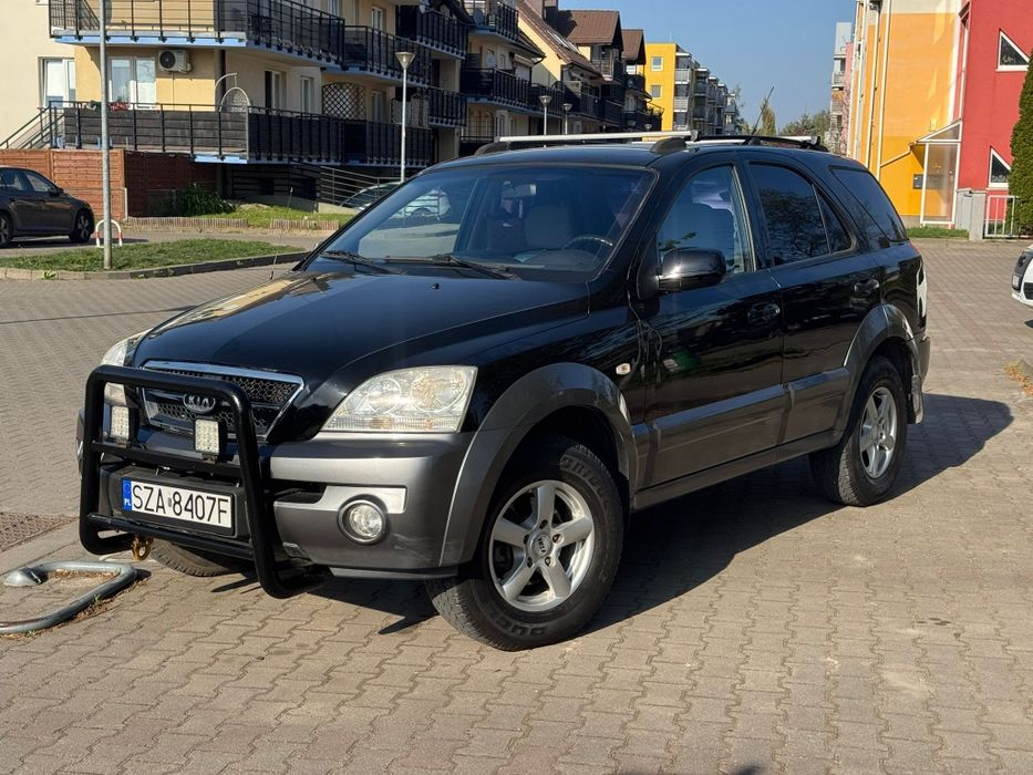 Kia Sorento 2.4 LPG 2005r. Manual/klimatyzacja/alu/4x4/hak/brak rdzy