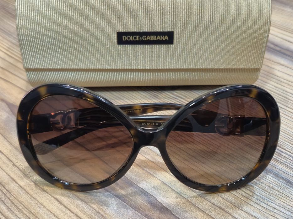 Жіночі крупні сонцезахисні окуляри Dolce&Gabbana  DG 6194-U ( Оригінал, Італія)