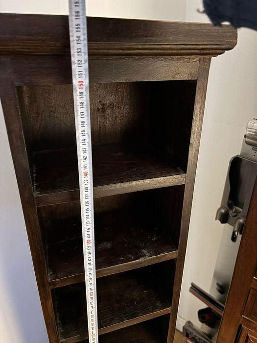 Szafka kolonialna  palisander lity na ok 200 CD