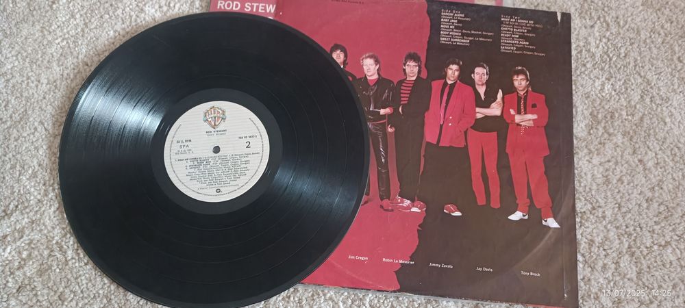 Rod Stewart "Body Wishes" 1983