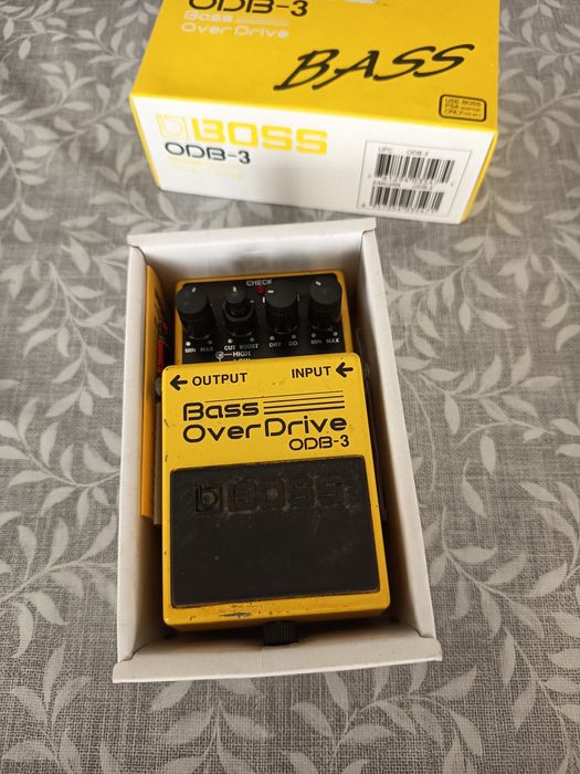 Boss Overdrive para baixo.