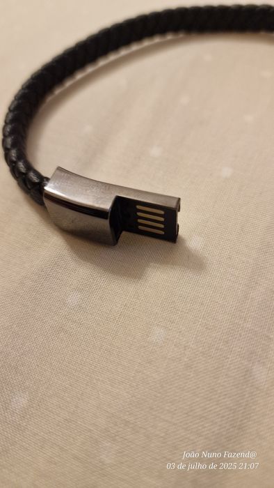 Pulseira usb male usbc male
