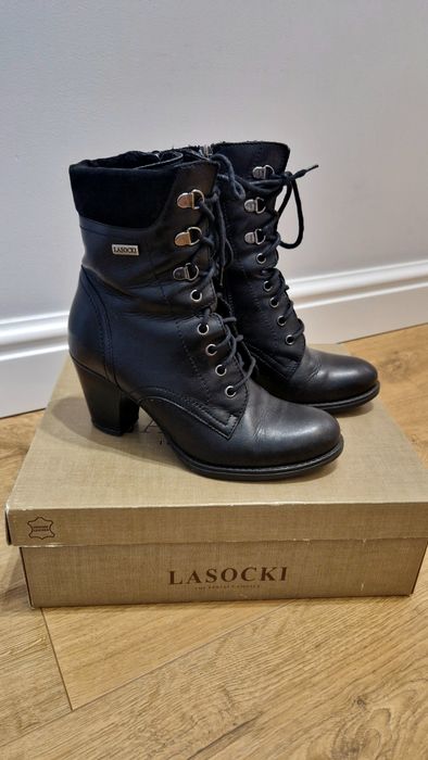 Buty damskie Lasocki kozaki botki 37
