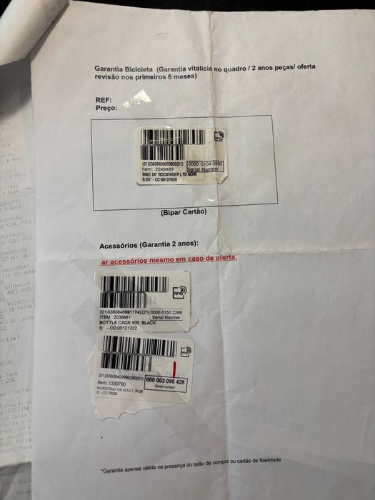 Bicicleta RockRider 24’’