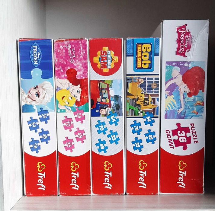 Puzzle Trefl 4w1 Bob Budowniczy