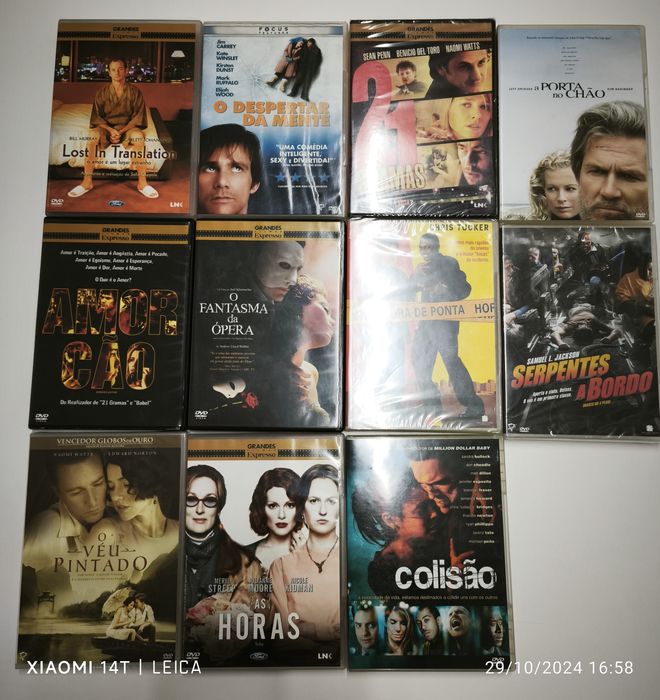 Conjunto de DVD`S