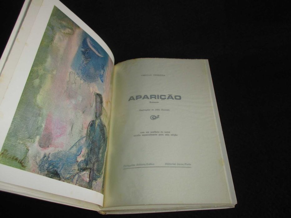Livro Aparição Vergílio Ferreira Ilustrações de Júlio Resende
