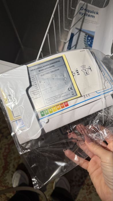 Arca Congeladora Confortec NOVA