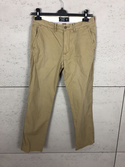 Abercrombie & Fitch roz. W29 L30 męskie spodnie chino