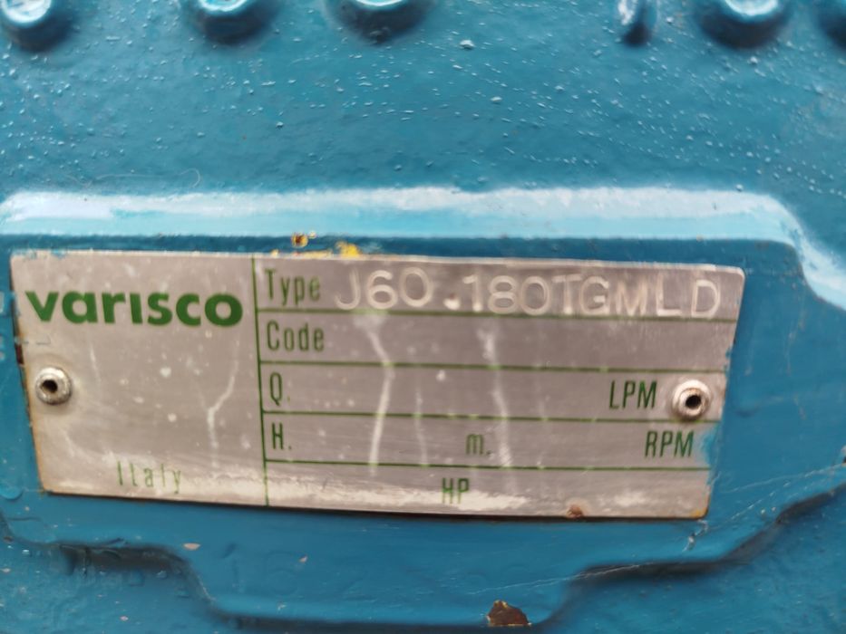 Motopompa Varisco + Lombardini diesel