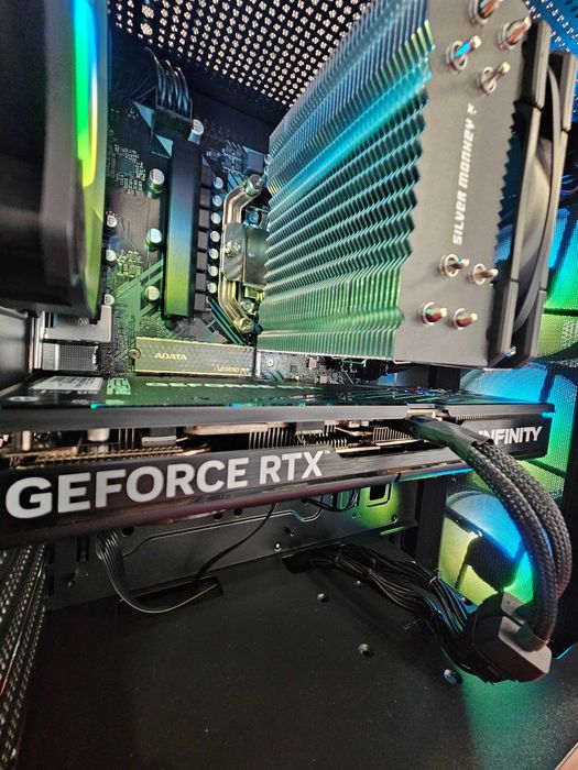 Nowy Komputer Gamingowy Ryzen 7 8700F 2TB 32GB RTX 5070 12gb FV23 RATY