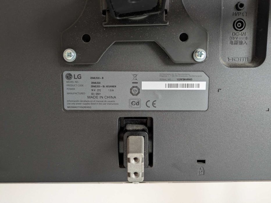 Vendo Monitor LG 29WL500 - Como Novo