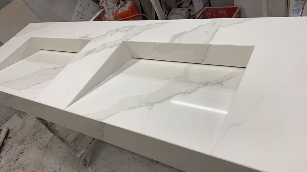 Lavatorio quartzo marmore