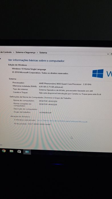 PC ASUS Processador QuadCore