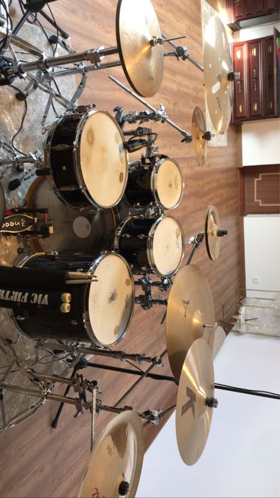 Bateria Pearl Export + timbalao 8”