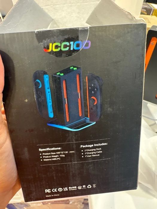 Joycon carregador nintendo switch