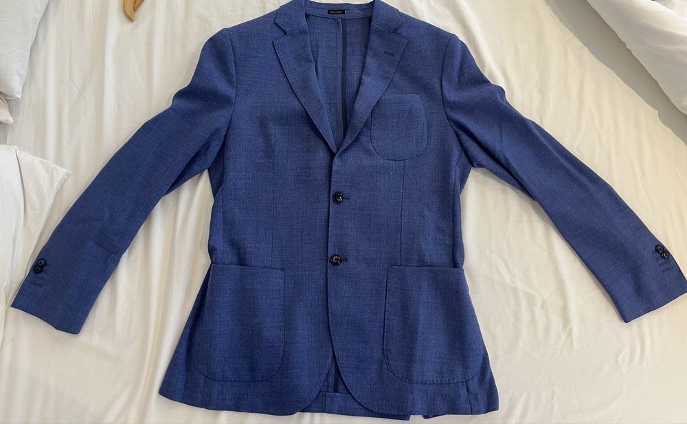 Blazer azul Massimo Dutti
