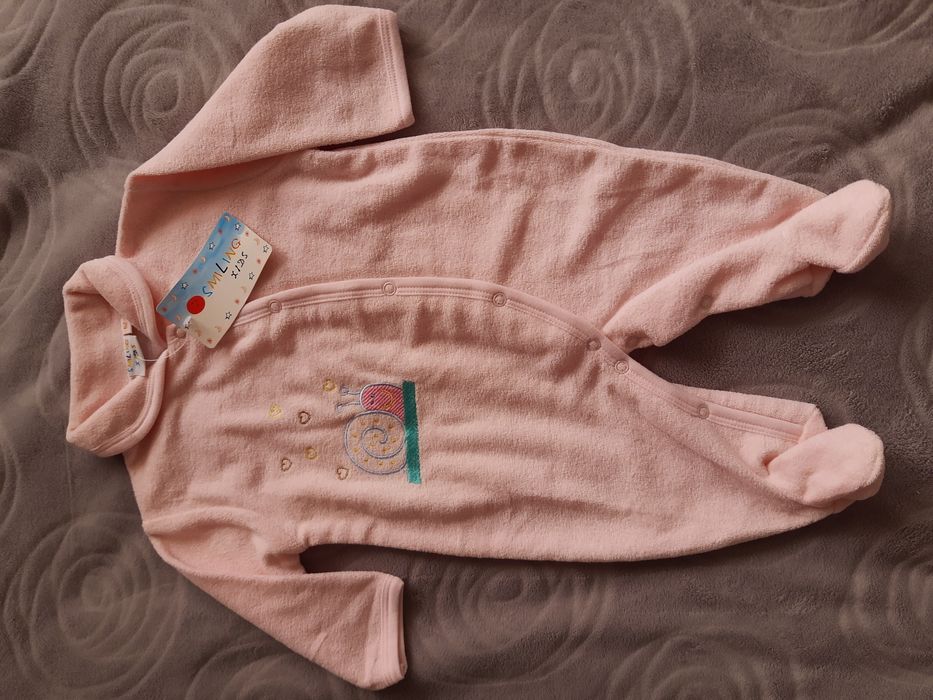 Śpiochy, pajacyk dla dziewczynki 56/62