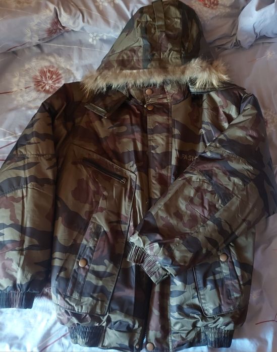 Зимняя куртка армейская