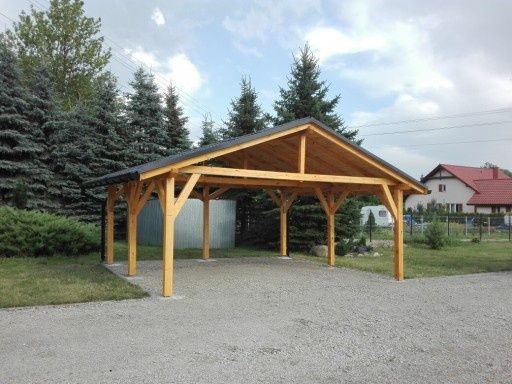 Altany ogrodowe i wiaty samochodowe